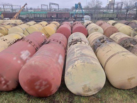 Котел залізничної цистерни 73 куб. (ємність, бочка, резервуар). 02 фото